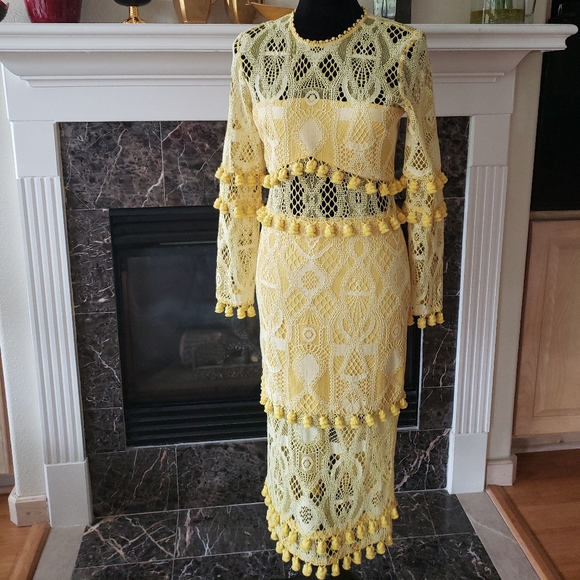 alexis callie midi dress